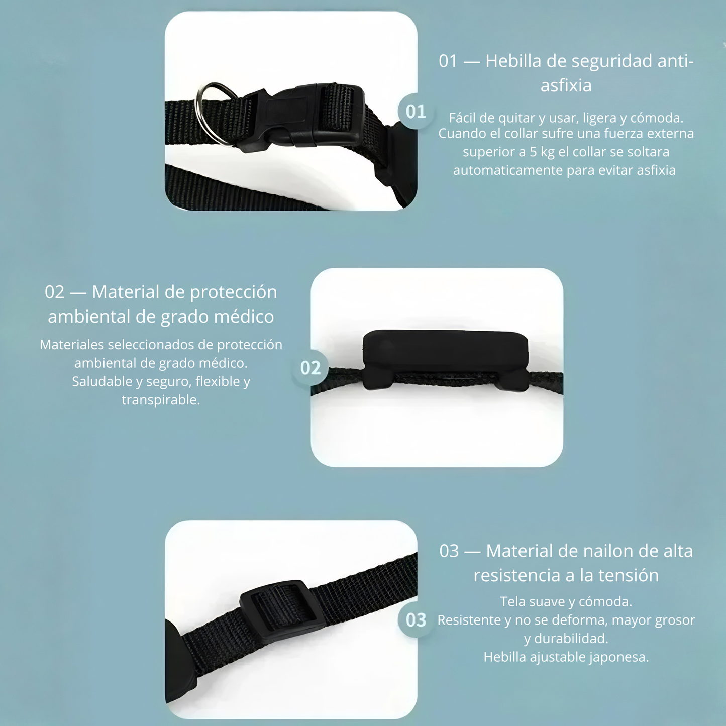 Collar Inteligente para Perros y Gatos con GPS y Alerta Antipérdida