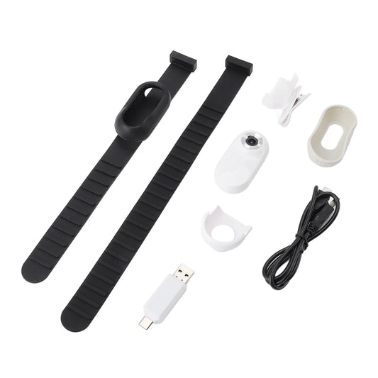 HD 1080P 170° Wide Angle USB Rechargeable Adjustable Pet Camera Collar Pet Collar Camera for Videos and Photos for Dogs Cats